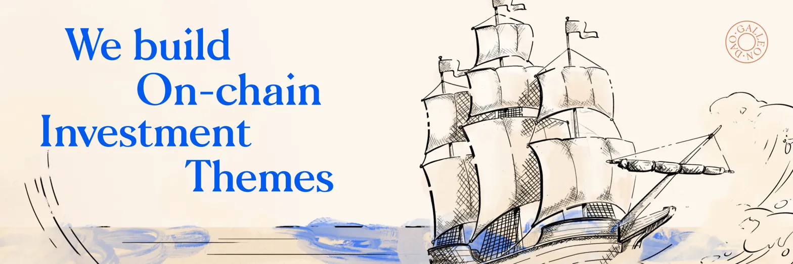 Galleon DAO branding - 17th century age of sail theme